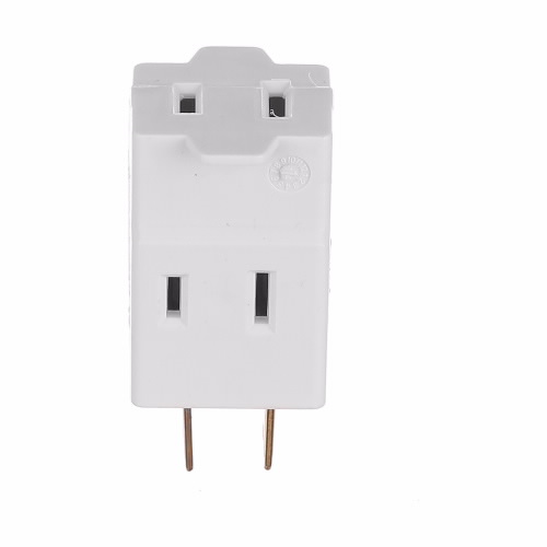 Leviton Polarized Plug-In Outlet Adapter 15A