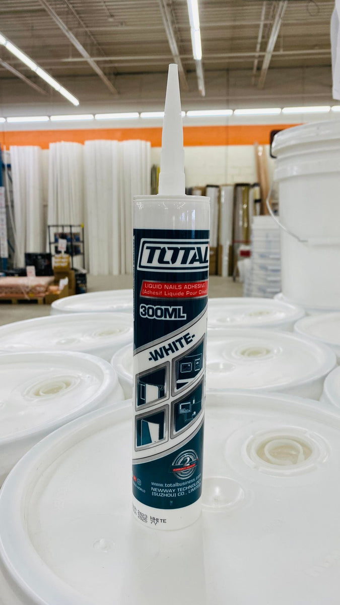 Liquid nails adhesive 300ml white kitchen bath door and windows wetrans