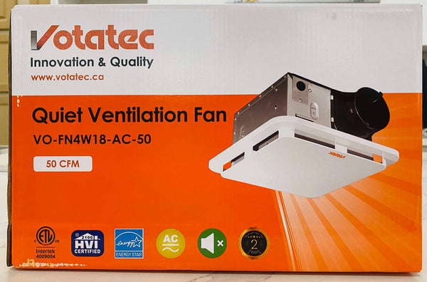Votatec Quiet Ventilation Fan 50CFM