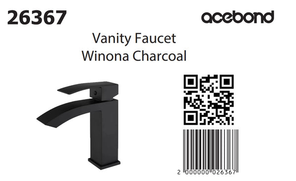 ACEBOND FAUCET 26367 CHARCOAL