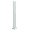 Kool-Ray Stair Post/Mounting Post White/Black