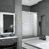 Covey Shower Glass  Framed Bypass Sliding Door 47