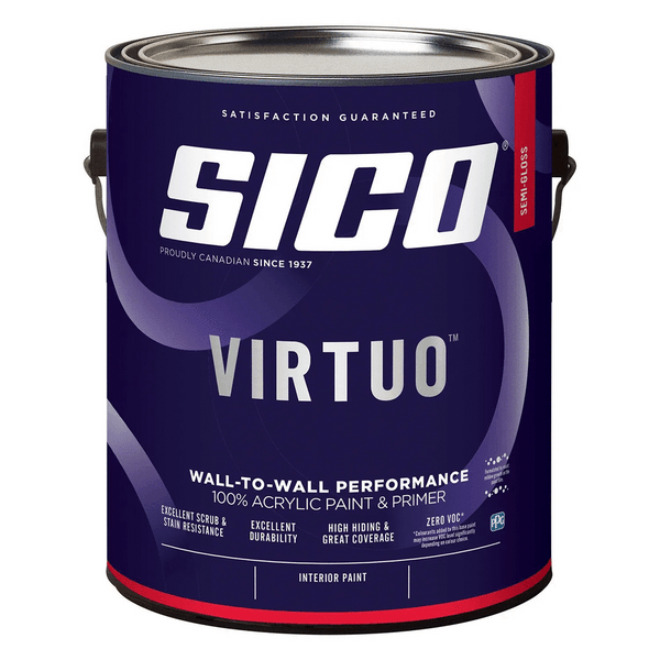 SICO Plus VIRTUO Interior Paint Semi Gloss 3.66L/3.43L