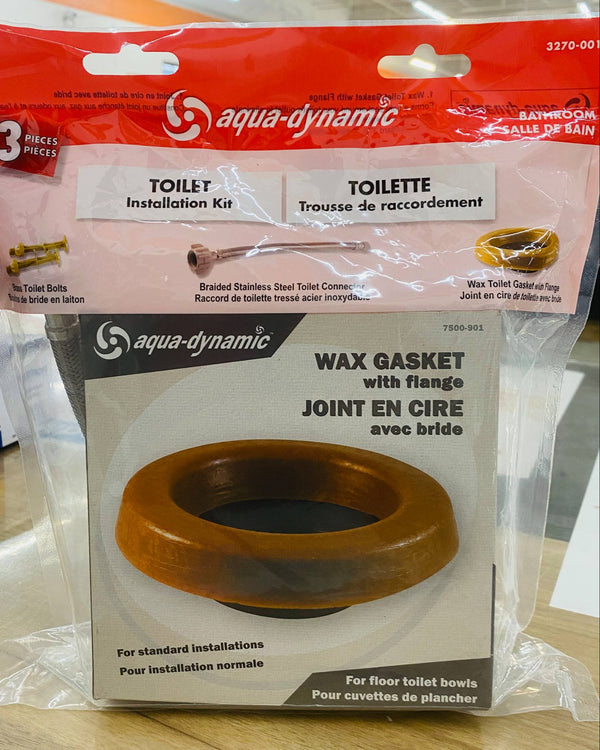 Aqua-Dynamic Toilet Installation Kit (3 Pcs )