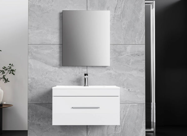 Topcan MDF wall amount Vanity  with Ceramic Top 24