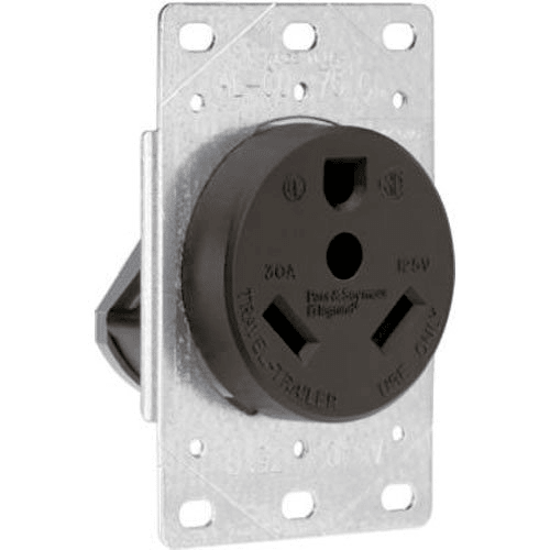 Leviton 30A Flush Mount Power Outlet