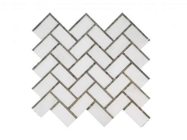 MG668 - MARBLE KINSWAY HERRINGBONE (per SF)