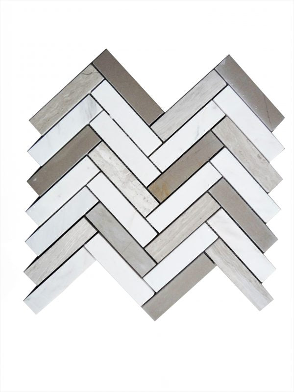 MG899 - MIAMI SAND HERRINGBONE 1X4 (per SF)