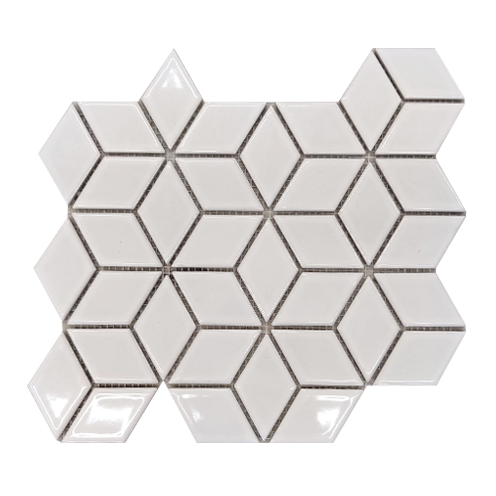 Mosaic BHPAW01012 2in Cubic Diamond (White polished, 266x305mm)