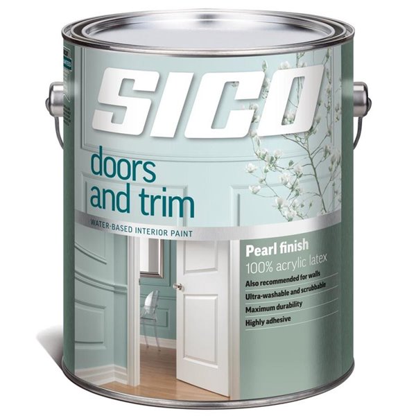 SICO Doors And Trim 165-550 (Pure White, 3.7L)