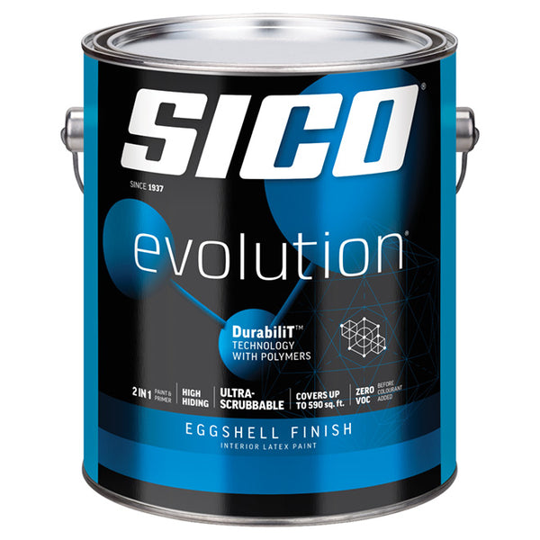 SICO Evolution paint and primer Eggshell 863-501 (Base 1, 3.6L)