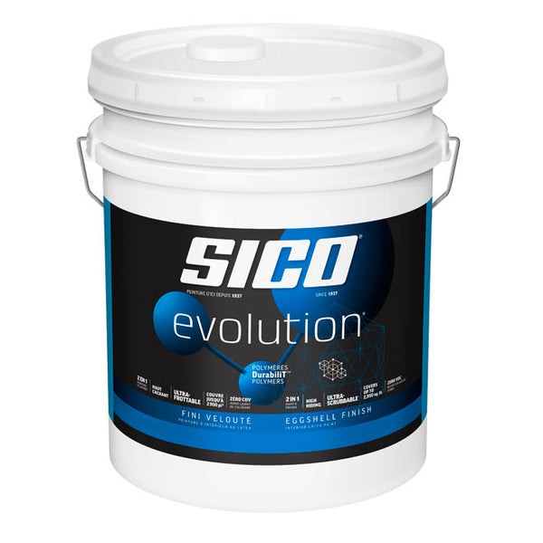 SICO Evolution Eggshell Paint & Primer (Base 1, 18.9L)