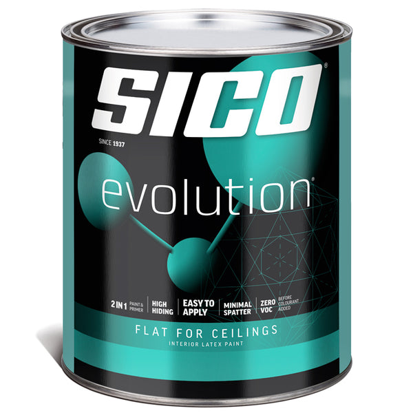 SICO Evolution Flat For Ceilings 861-113 (White, 3.7L)