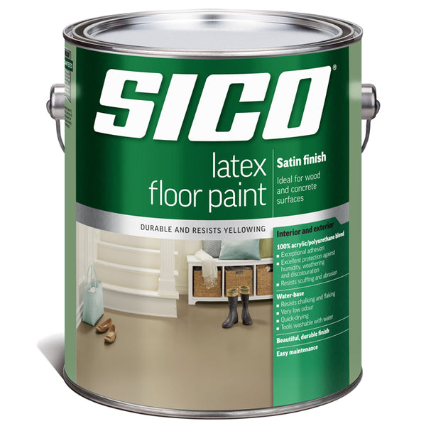 SICO Floor Urethane 261-616 (Medium Grey, 3.6L)