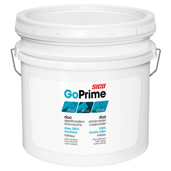 SICO GoPrime Primer-Sealer And Undercoat (White, 7.57L)