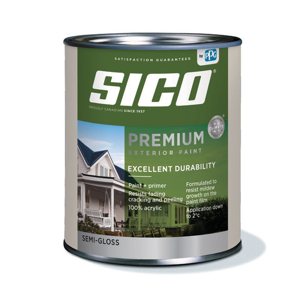 SICO Premium Exterior Semi-gloss 817-550 (Pure White, 3.78L)