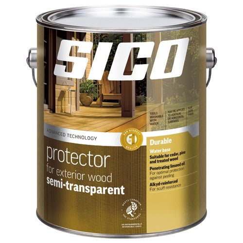 SICO Protector For Exterior Wood 238-190 (Natural, 3.7L)