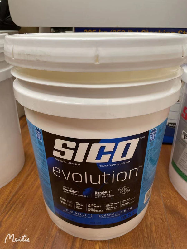 Sico Evolution Paint and Primer - 18.9 L- Semi-Gloss